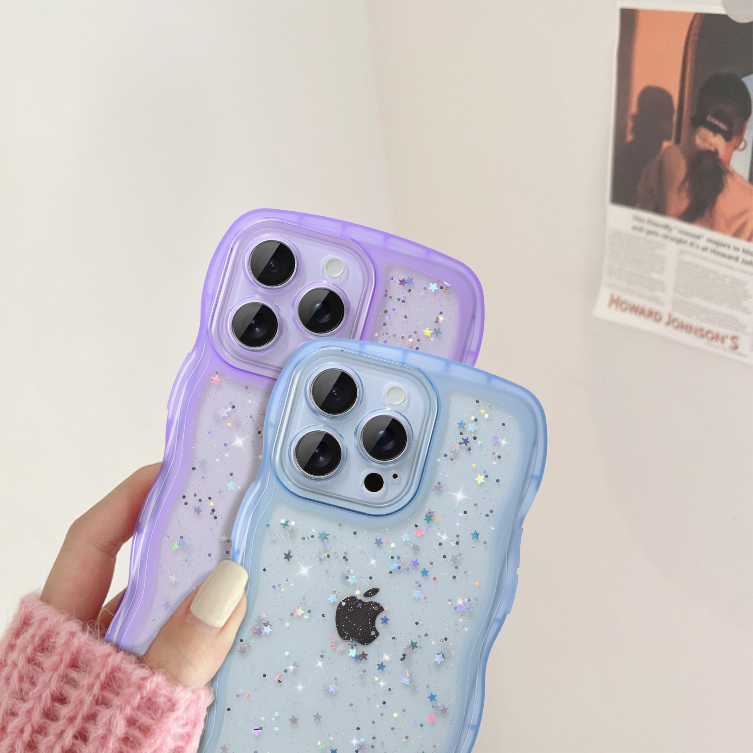 Amazon.com: IAIYOXI Case for iPhone 11 Pro Max - Curly Wave Edge